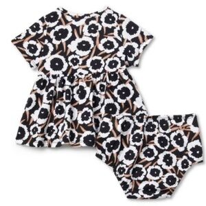 Baby Short Sleeve Neutral Poppy
Faux Wrap Dress - DVF for Target new